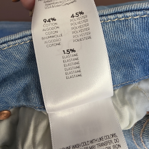 MOTHER The Looker Ankle Fray In Hold My Hand - Picture 5 of 9